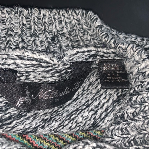 v i n t a g e :: Unique Slouchy Heart Kawaii Knit Novelty Sweater - Picture 7 of 10